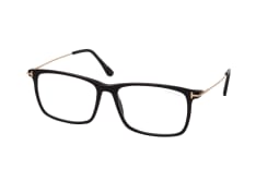 Tom Ford FT 5758-B 001, inkl. Gläser, Quadratische Brille, Herren
