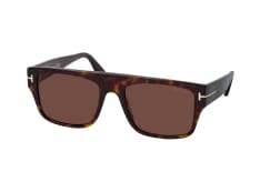 Tom Ford Dunning FT 0907 52E, SQUARE Sunglasses, MALE, available with prescription