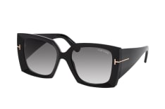 Tom Ford Jacquetta FT 0921 01B, SQUARE Sunglasses, FEMALE