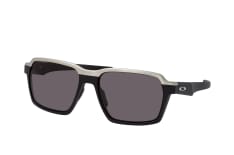 Oakley PARLAY OO 4143 01, RECTANGLE Sunglasses, MALE