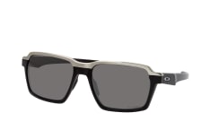 Oakley PARLAY OO 4143 02, RECTANGLE Sunglasses, MALE