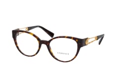 Versace VE 3307 108, including lenses, BUTTERFLY Glasses, FEMALE