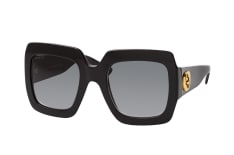Gucci GG 0053SN 001, BUTTERFLY Sunglasses, FEMALE