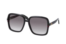 Gucci GG 1066S 001, BUTTERFLY Sunglasses, FEMALE