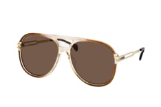 Gucci GG 1104S 002, AVIATOR Sunglasses, MALE