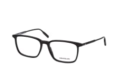 MONTBLANC MB 0197O 004, including lenses, RECTANGLE Glasses, MALE