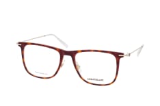 MONTBLANC MB 0206O 002, including lenses, RECTANGLE Glasses, MALE