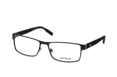 MONTBLANC MB 0210O 004, including lenses, RECTANGLE Glasses, MALE