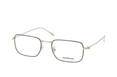 MONTBLANC MB 0212O 006, including lenses, RECTANGLE Glasses, MALE