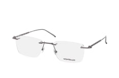 MONTBLANC MB 0215O 003, including lenses, RECTANGLE Glasses, MALE