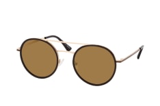 NovaLanaLove x Mister Spex Fourteen brown, ROUND Sunglasses, FEMALE, available with prescription