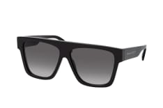 Alexander McQueen AM 0302S 001, SQUARE Sunglasses, MALE