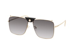 Alexander McQueen AM 0318S 001, SQUARE Sunglasses, UNISEX