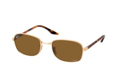 Ray-Ban RB 3690 001/AN, ROUND Sunglasses, UNISEX, polarised, available with prescription