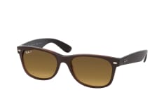 Ray-Ban New Wayfarer RB 2132 6608M2 M, RECTANGLE Sunglasses, UNISEX, polarised, available with prescription