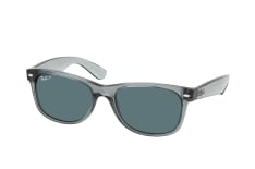 Ray-Ban New Wayfarer RB 2132 64503R M, RECTANGLE Sunglasses, UNISEX, polarised, available with prescription
