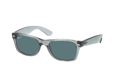 Ray-Ban New Wayfarer RB 2132 64503R S, RECTANGLE Sunglasses, UNISEX, polarised, available with prescription