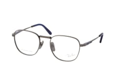 Ray-Ban Frank Titanium RX 8258V 1238, including lenses, SQUARE Glasses, UNISEX