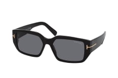 Tom Ford FT 0989 01A, RECTANGLE Sunglasses, FEMALE, available with prescription