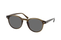 Kapten & Son Marais Sun Transparent Olive, ROUND Sunglasses, UNISEX, available with prescription