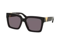 Bottega Veneta BV 1198SA 001, SQUARE Sunglasses, FEMALE, available with prescription