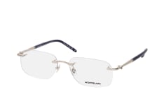 MONTBLANC MB 0071O 005, including lenses, RECTANGLE Glasses, MALE