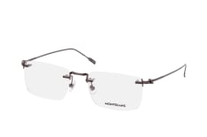 MONTBLANC MB 0241O 003, including lenses, RECTANGLE Glasses, MALE