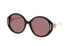 Gucci GG 1202SK 001, ROUND Sunglasses, FEMALE