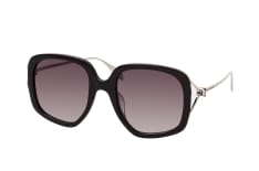 Alexander McQueen AM 0374S 001, SQUARE Sunglasses, FEMALE