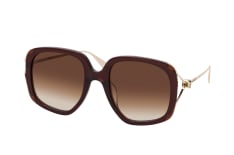 Alexander McQueen AM 0374S 002, SQUARE Sunglasses, FEMALE