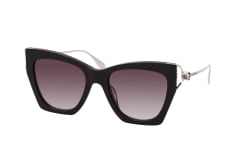 Alexander McQueen AM 0375S 001, BUTTERFLY Sunglasses, FEMALE, available with prescription
