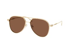 Alexander McQueen AM 0373S 002, AVIATOR Sunglasses, UNISEX
