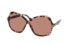 Tom Ford Rosemin FT 1013 55Y, BUTTERFLY Sunglasses, FEMALE