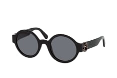 MONCLER ML 0243 01A, ROUND Sunglasses, FEMALE