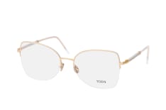 Tod's TO 5264 025, including lenses, BUTTERFLY Glasses, FEMALE