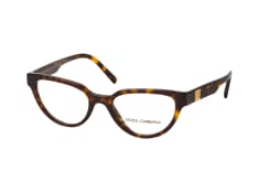 Dolce&Gabbana DG 3358 502, inkl. Gläser, Cat Eye Brille, Damen