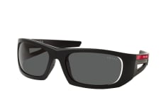 Prada Linea Rossa PS  02YS 1BO06F, RECTANGLE Sunglasses, MALE