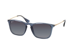 Ray-Ban RB 4187 6592T3, SQUARE Sunglasses, MALE, polarised, available with prescription