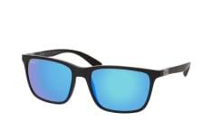 Ray-Ban RB 4385 601SA1, RECTANGLE Sunglasses, MALE, polarised, available with prescription