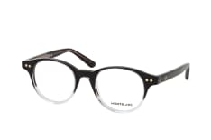 MONTBLANC MB 0255O 001, including lenses, ROUND Glasses, MALE