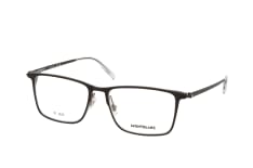 MONTBLANC MB 0285OA 004, including lenses, RECTANGLE Glasses, MALE