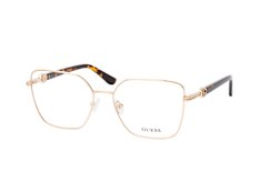 Guess GU 50313 032, inkl. Gläser, Quadratische Brille, Damen