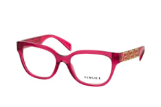 Versace VE 3338 5409, including lenses, RECTANGLE Glasses, FEMALE