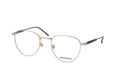 MONTBLANC MB 0410O 001, inkl. Gläser, Quadratische Brille, Herren