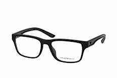 Emporio Armani EA 3276U 5001, inkl. Gläser, Rechteckige Brille, Herren