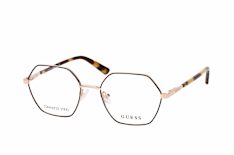Guess GU 8275 033, inkl. Gläser, Quadratische Brille, Damen
