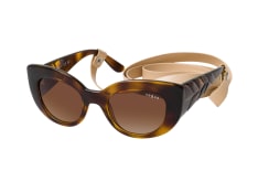 VOGUE Eyewear VO 5480S W65613, ROUND Sunglasses, FEMALE, available with prescription