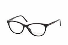 Dolce&Gabbana DG 3443 501, inkl. Gläser, Cat Eye Brille, Damen