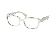 Prada PR 14ZV 12J1O1, including lenses, RECTANGLE Glasses, FEMALE