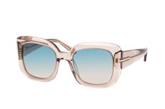 Tom Ford FT 1220 45P, Quadratische Sonnenbrille, Damen, in Sehstärke erhältlich
